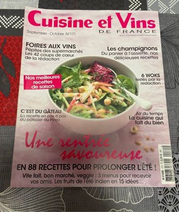 Cuisine et vins de France n171