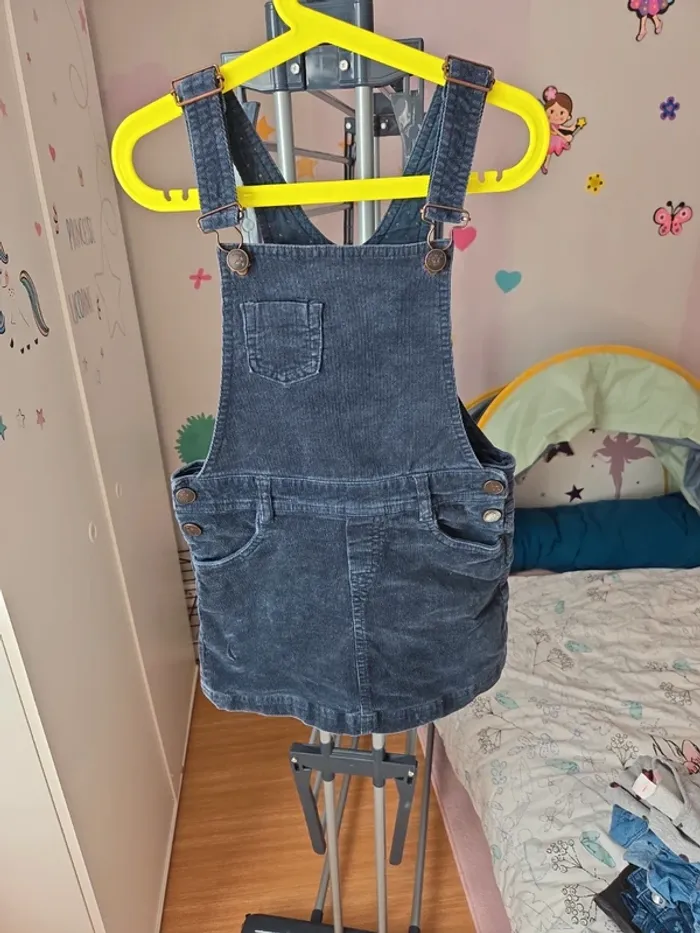 Robe salopette okaidi taille 8 ans