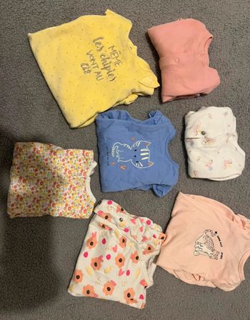 lot de 7 piijama