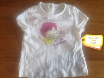 T-shirt MC 3 mois