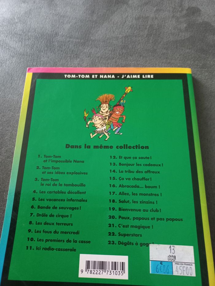 Bd livre tom-tom et nana tome 14 - photo numéro 2