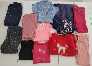 Lot vetement fille 5 ans hiver