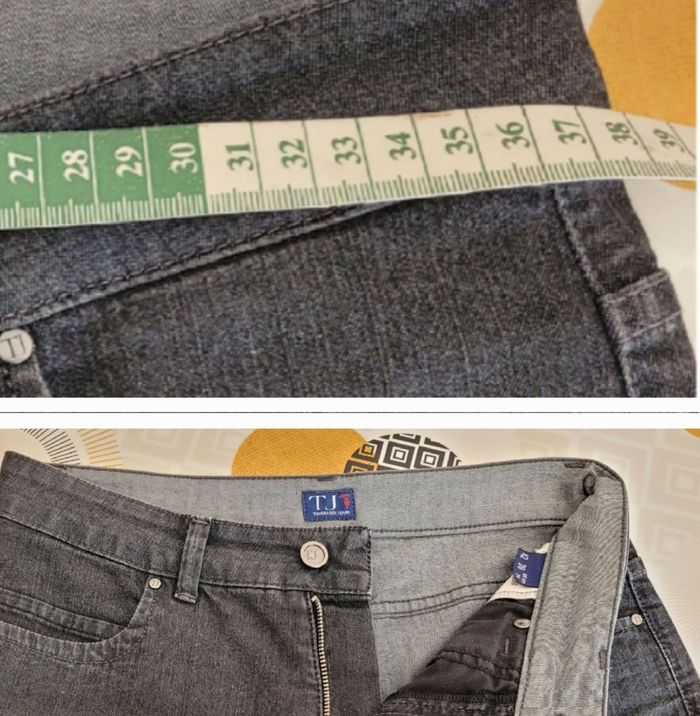 Trussardi Jean TFr38-Gris-Modèle 130-Coupe Droite & Ajustée en TBE - photo numéro 5