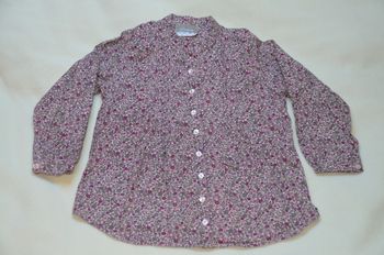 Chemise 6 ans style liberty