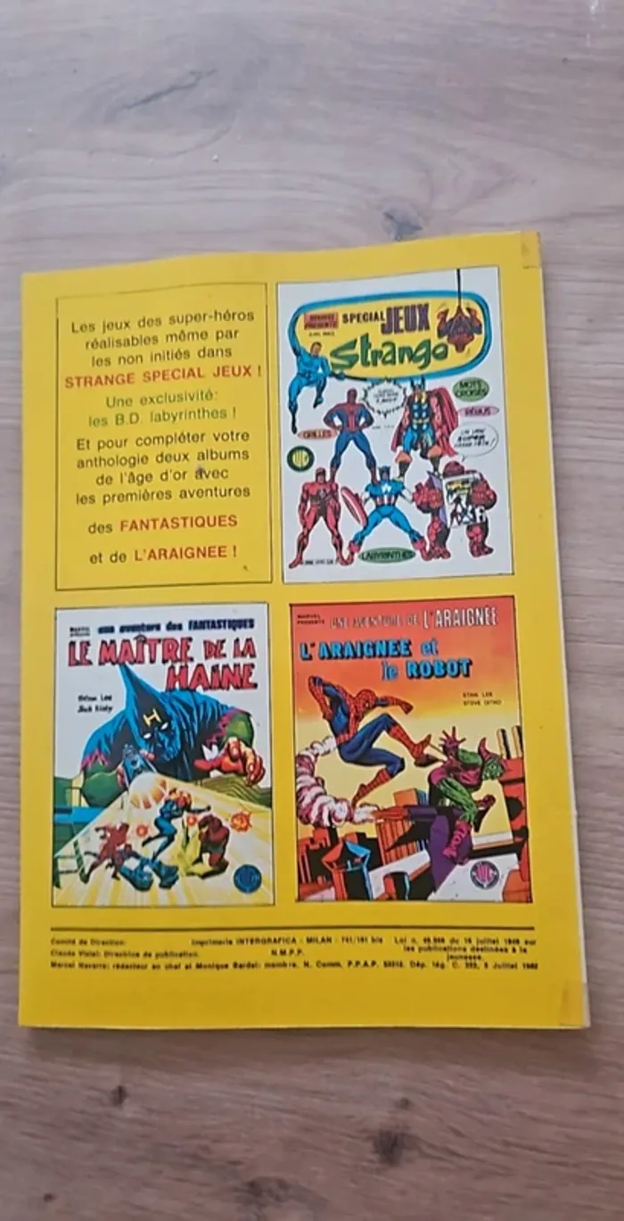 Comics strange 151 bis - photo numéro 2