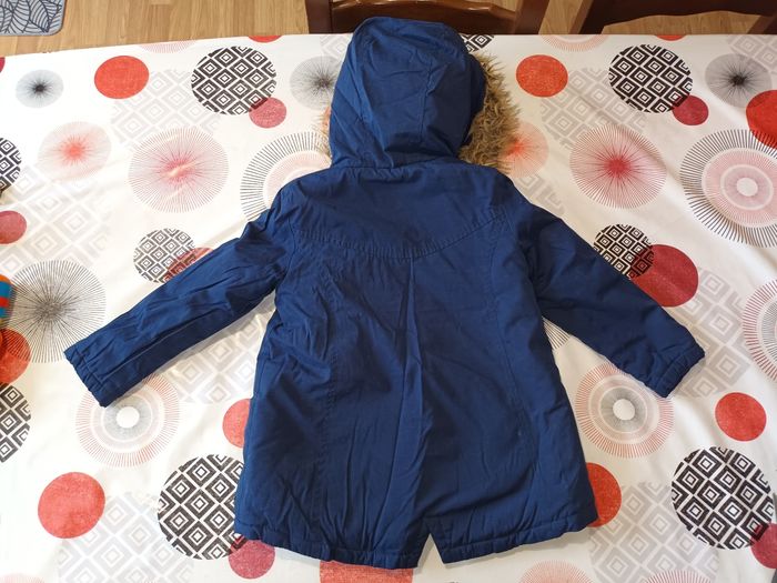 Manteau fourré ☃️ Taille 4 ans DPAM - photo numéro 4