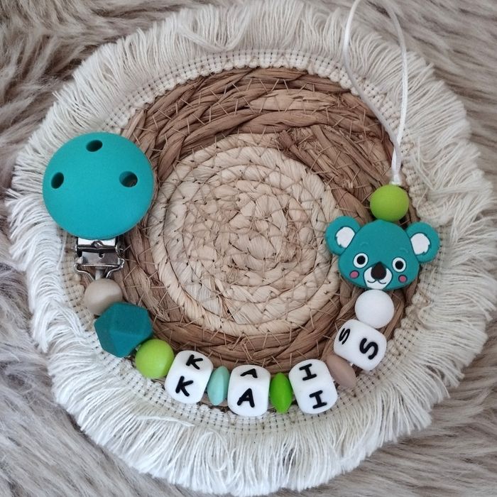 Attache tétine personnalisée