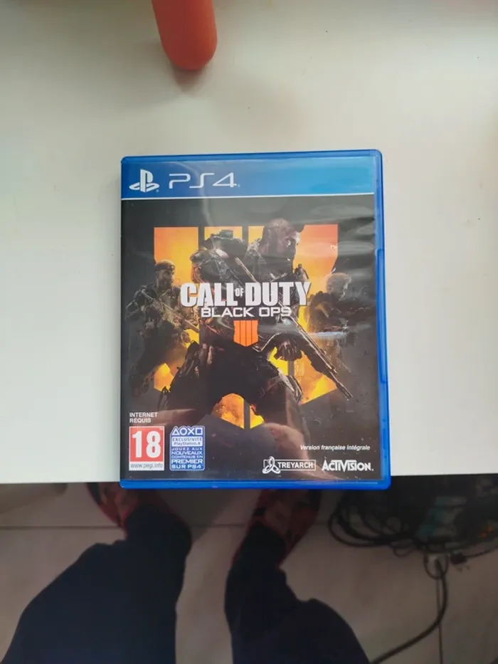 Jeu PS4 Call of Duty Black Ops 4