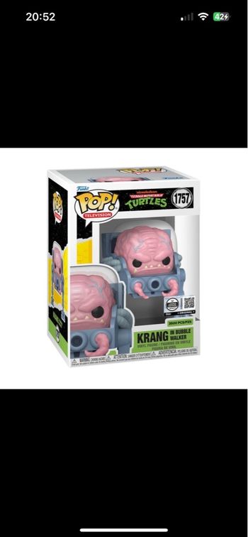 Pop! Krang in Bubble Walker with Pop! Protector PRESALE