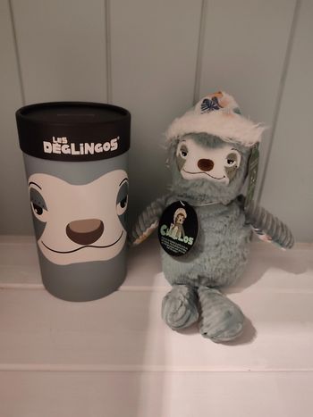 Déglingos Peluche Chillos le paresseux 23 cm