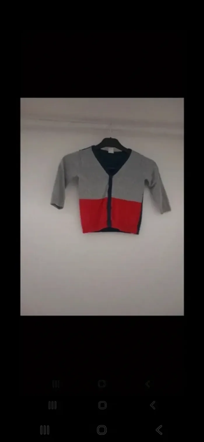 Gilet tricolore H&M (18-24 mois / 86 cm)
