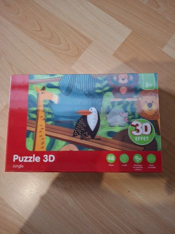 Puzzle 3D jungle