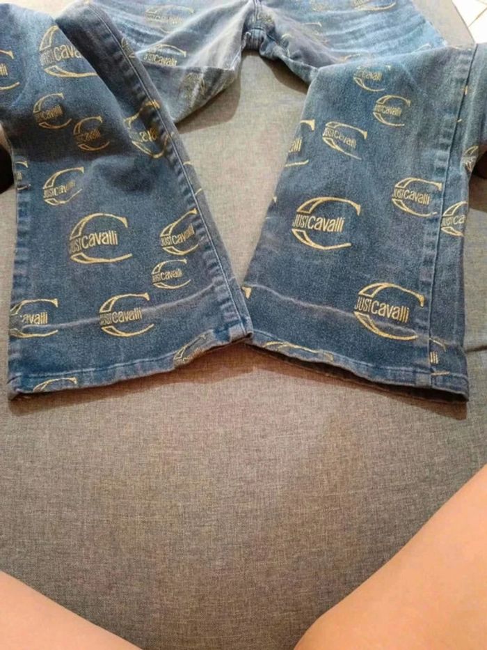 C31 jeans marine just Cavalli W31 - photo numéro 4