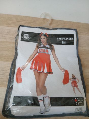 Déguisement Cheerleader robe taille M Fiesta Gurica