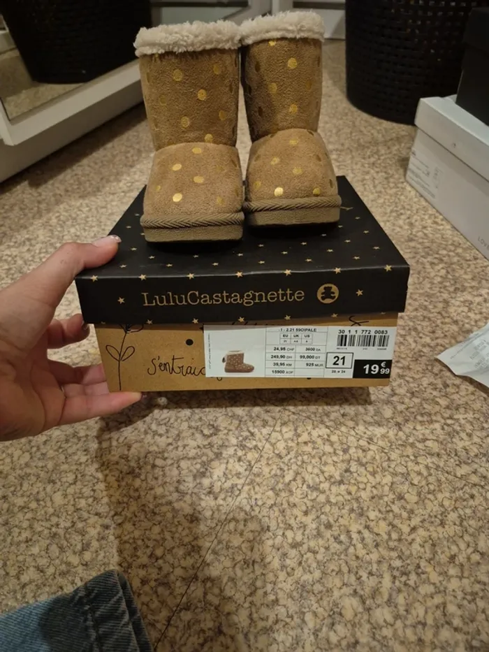 Bottes fourrés Lulu castagnette - photo numéro 4