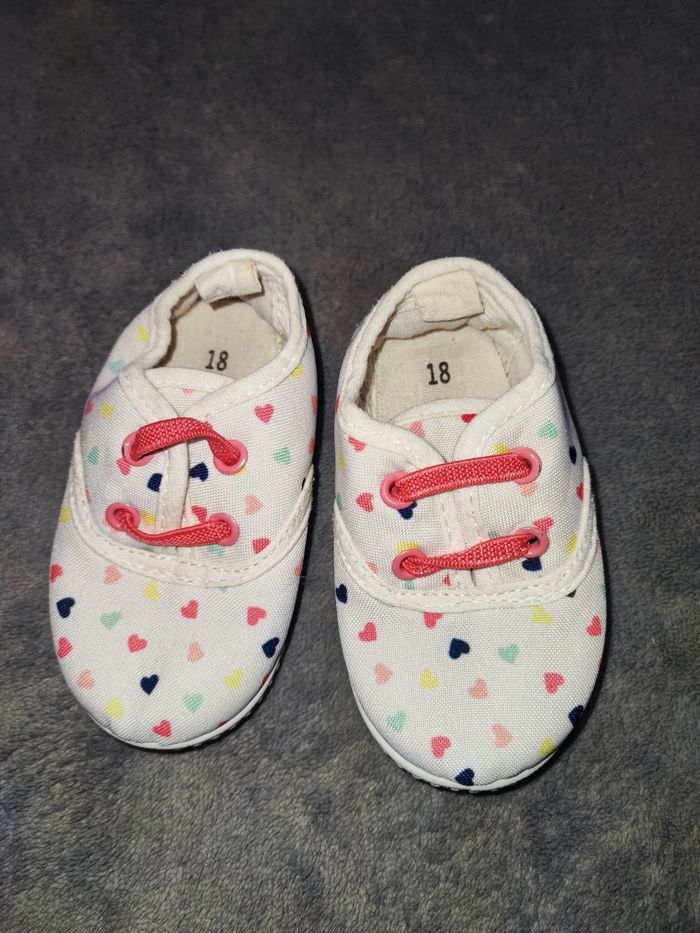 Basket en toile taille 18 neuve - photo numéro 3