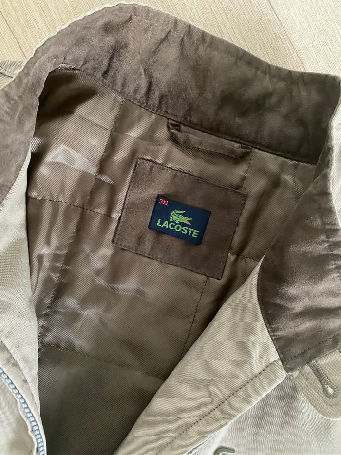 Veste lacoste vintage beige - photo numéro 5