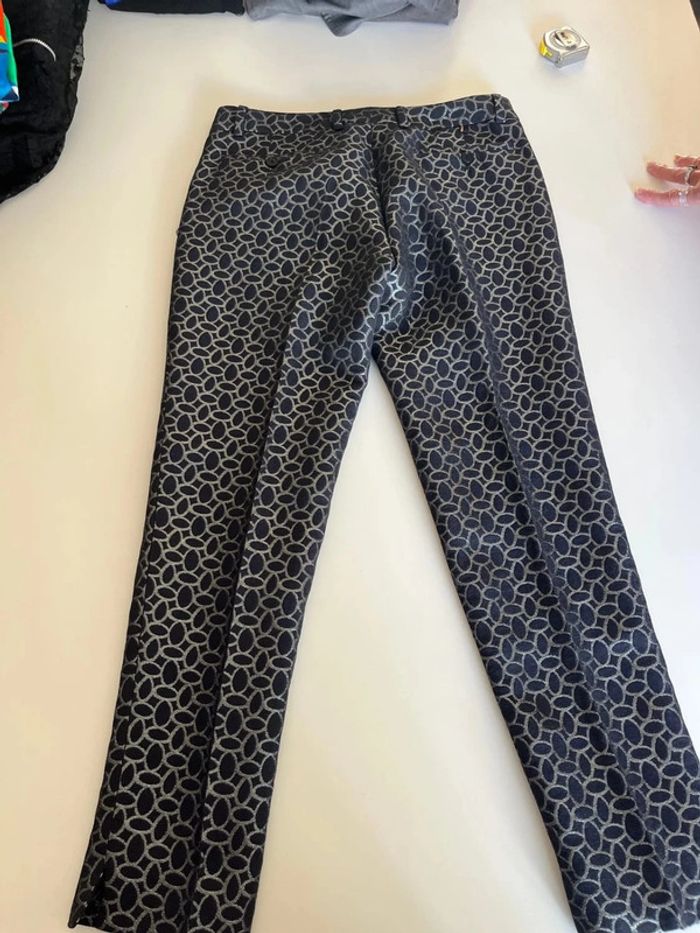 Pantalon marine et argent - photo numéro 5