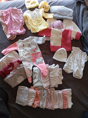 Lot vêtements filles