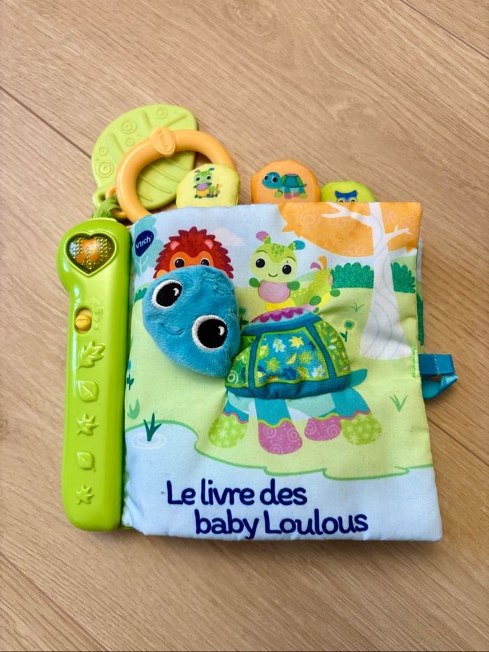 Livre toudoux des Baby Loulous - Vtech - 6 mois et +