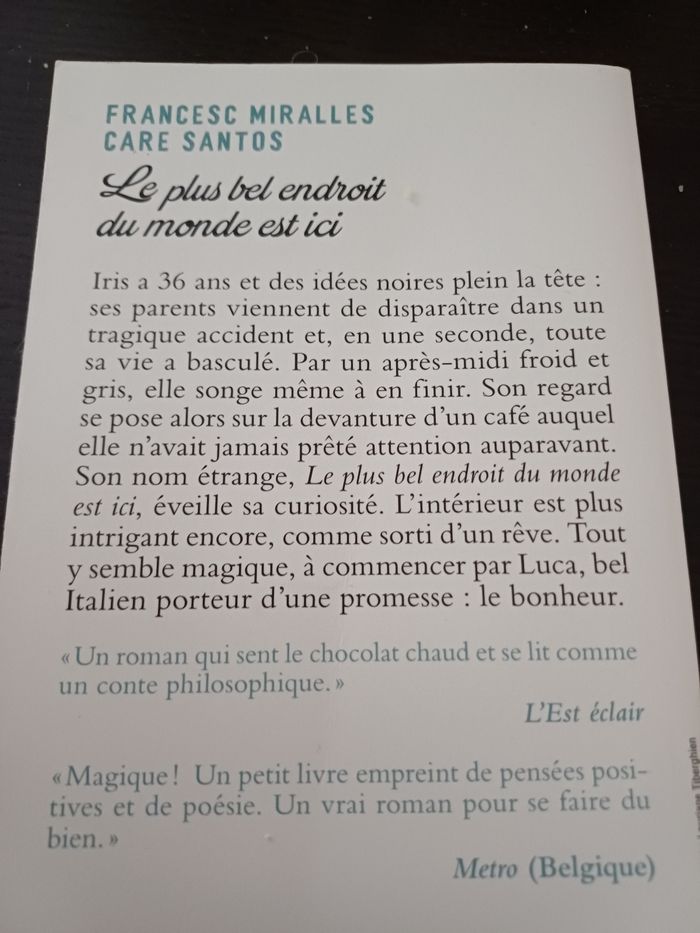 Le plus bel endroit du monde est ici - photo numéro 2