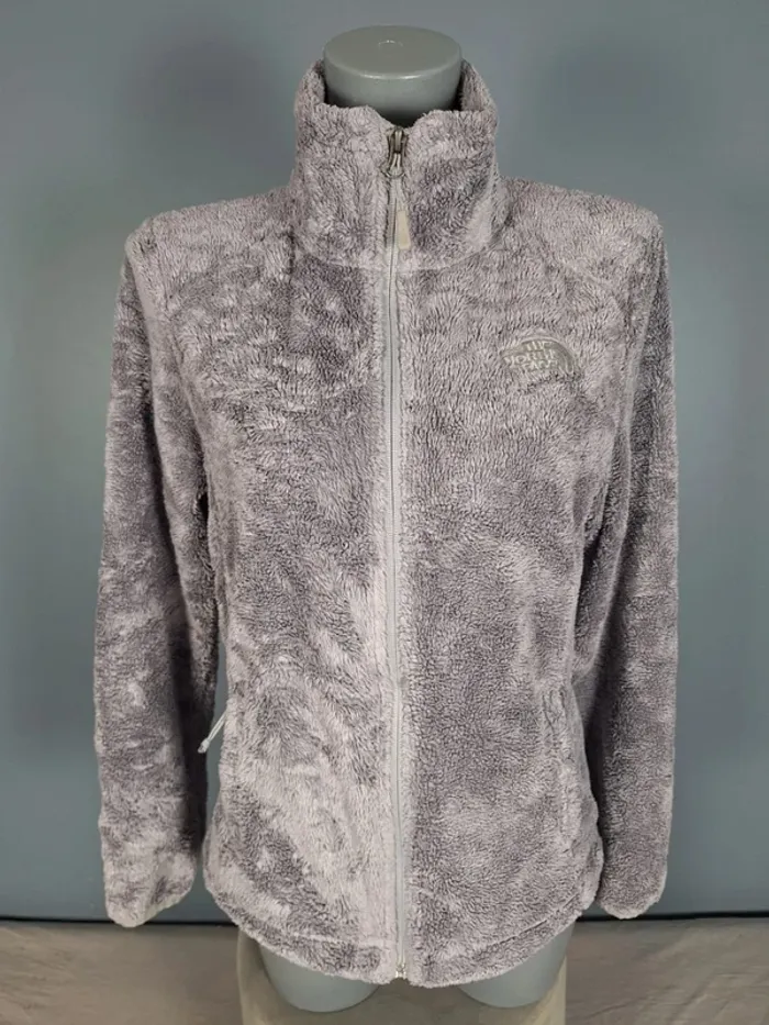 veste Polaire The North Face femme gris foncé – Taille S - brodé (617)