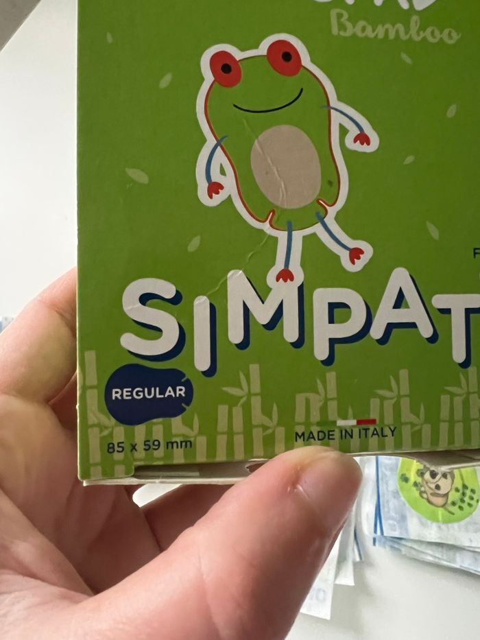 Cache œil ortopad bamboo simpaty soft