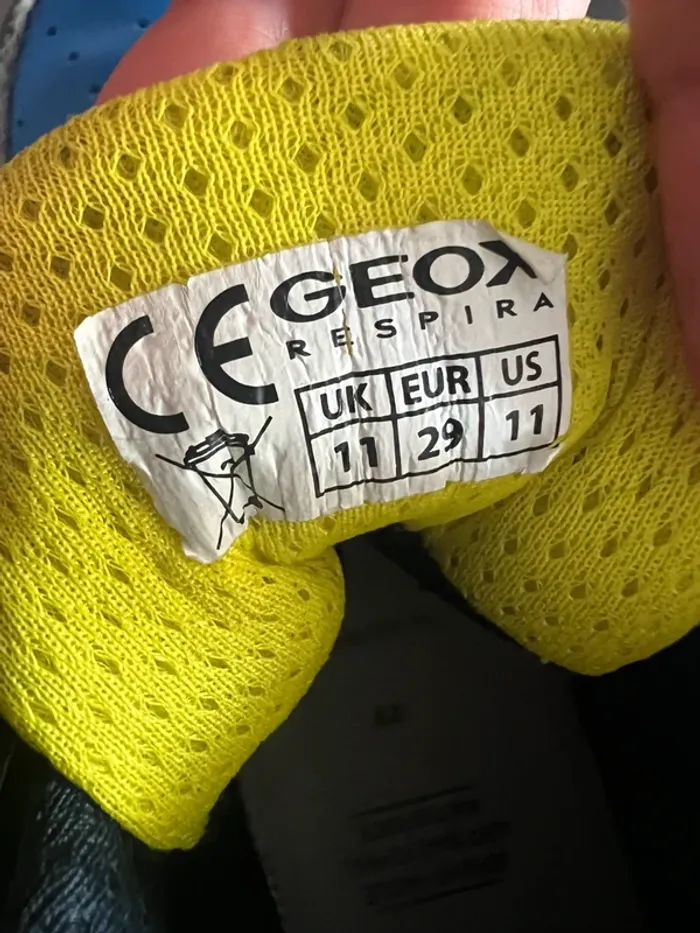 Geox J7447A- Gregg- Navy/lime- Basket montante - photo numéro 8