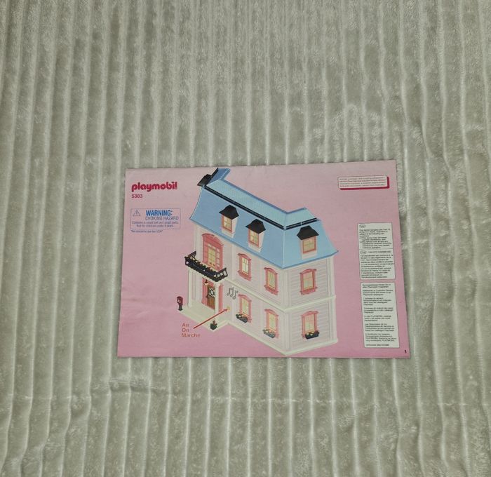 Playmobil 5303 – Grande maison vintage – Complète avec boîte & notice - photo numéro 6