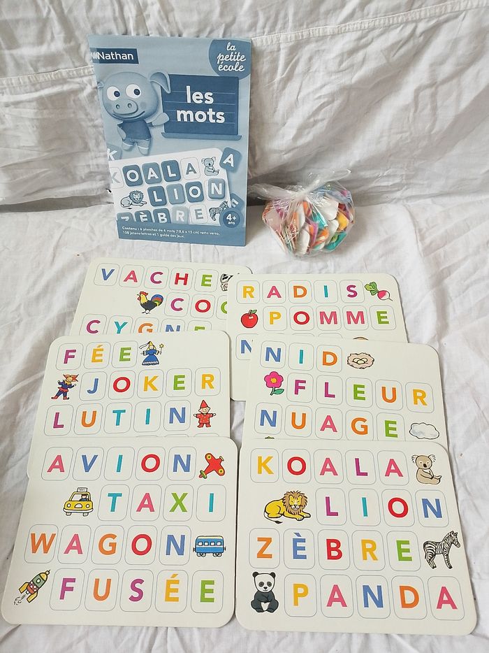 Les mots la petite école Nathan complet - photo numéro 3