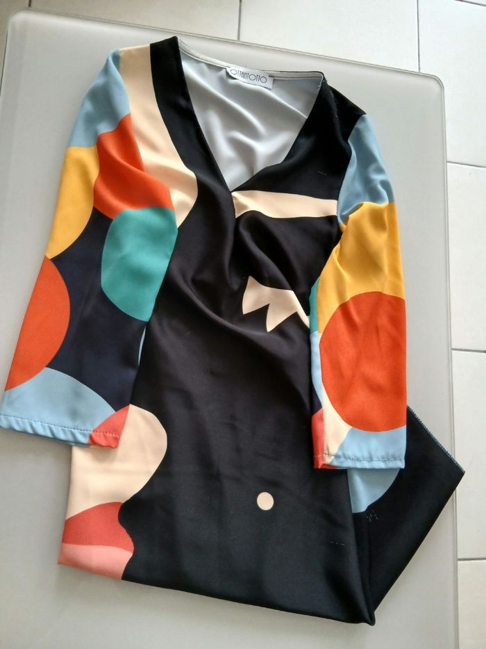 Robe colorée à motifs - photo numéro 2