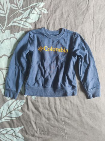 Sweat garçon bleu marine Columbia 6 ans