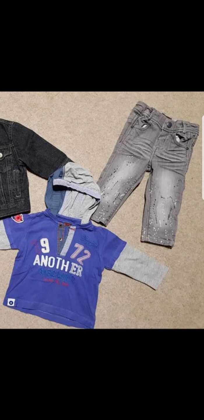 Ensembles 2 pièces catimini garçon 12mois