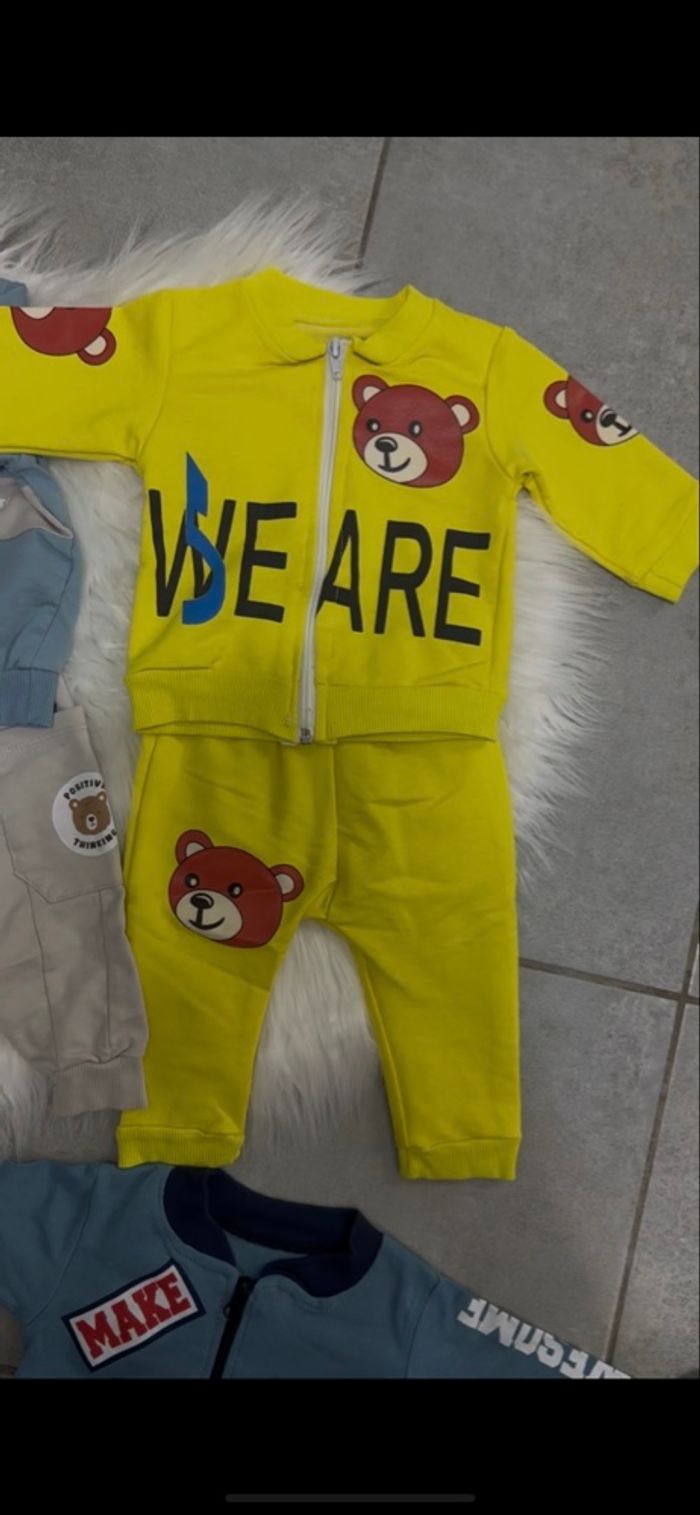Lot de 4 ensemble bébé garçon - photo numéro 3
