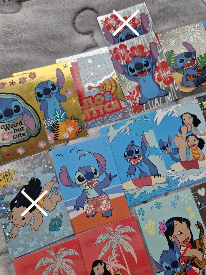 Lot cartes stitch - photo numéro 8