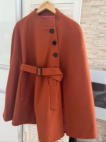 Manteau à cap femme