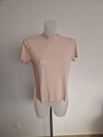 Haut crème, beige épaules semi-ouvertes Jennyfer