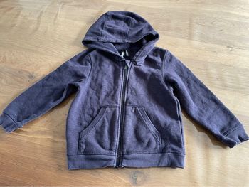 Gilet à capuche 4 ans marine