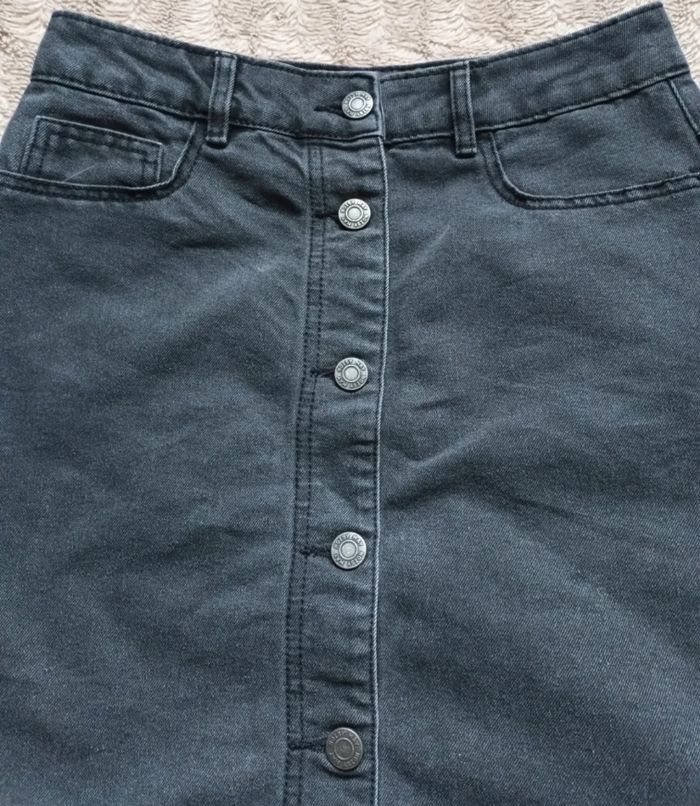 Jupe en Jean Femme Grise Foncée / Noire 🐨🌻