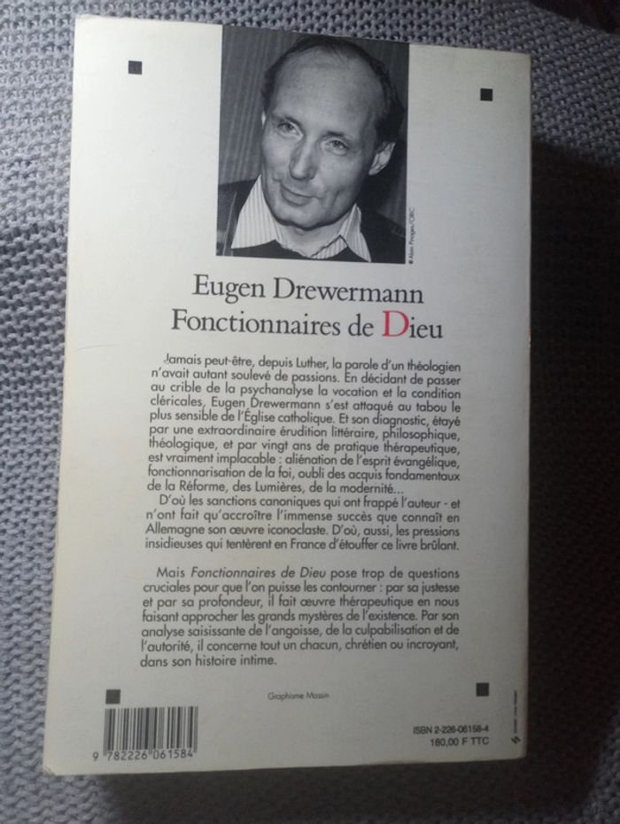Eugen Drewermann - Fonctionnaires de Dieu - photo numéro 2