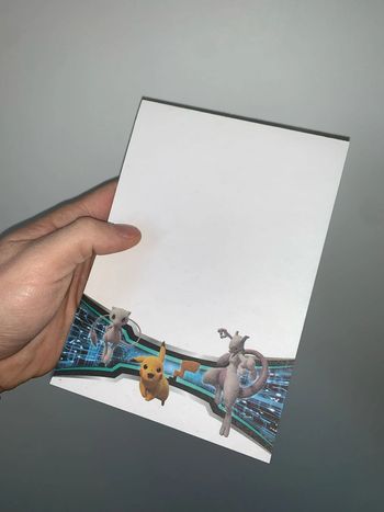 Bloc Note Mewtwo Armure - Pokémon 2019