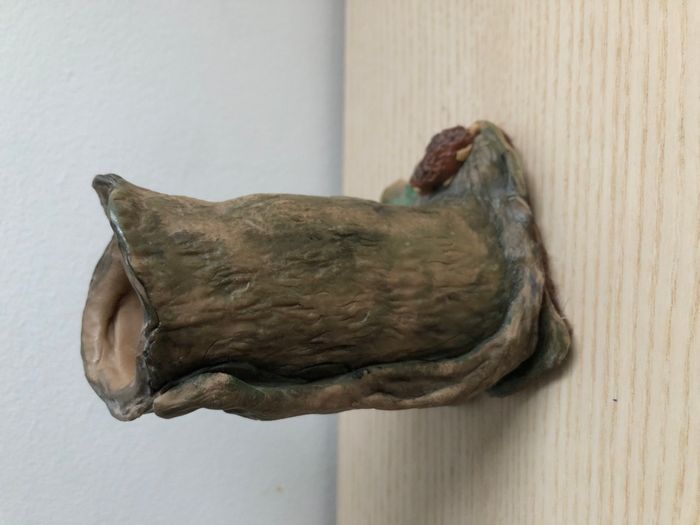 Porte-crayon tronc d'arbre - photo numéro 4