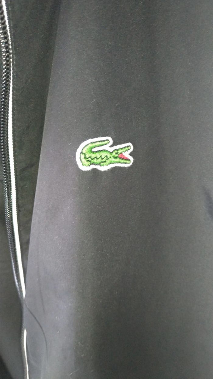 Veste Lacoste Sport Full Black Deperlante - photo numéro 4