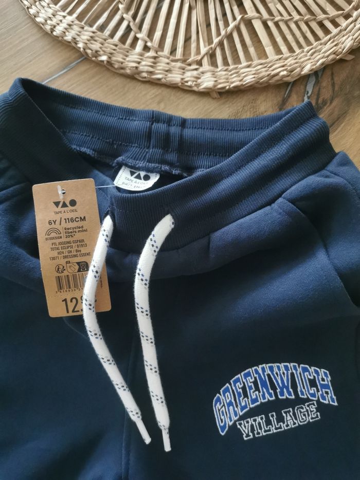 Pantalon de jogging bleu marine Tape à l'œil 6 Ans - photo numéro 2