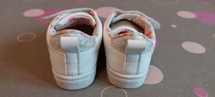 Jolies baskets bébé fille à scratchs In Extenso 19 Unicorn bon état - photo numéro 2