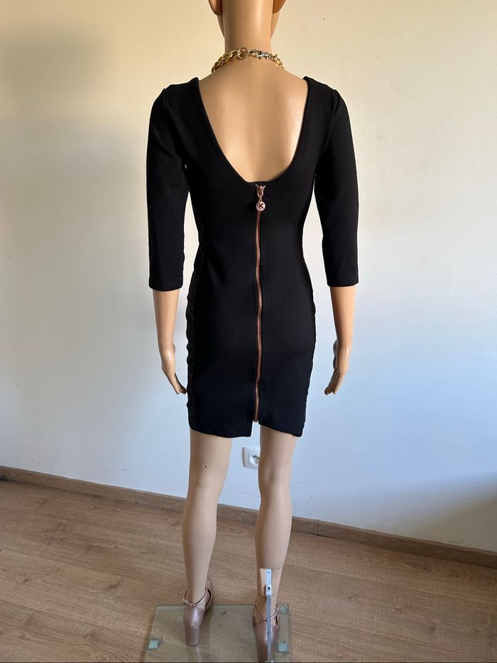 Robe noire à manches courtes Kaporal taille XS TBE - photo numéro 6