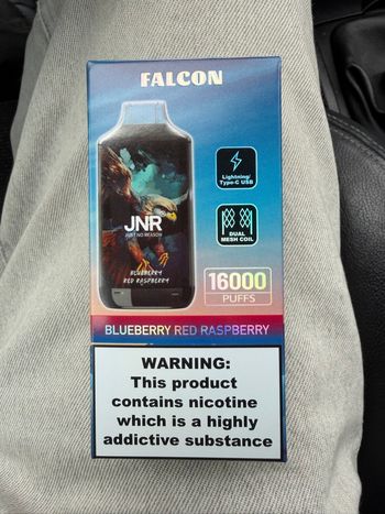 Jnr falcon-x 16000 - Blueberry Red Raspberry