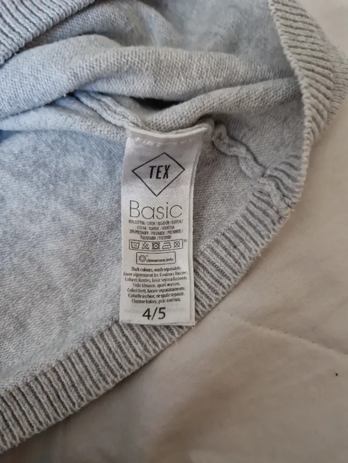 Gilet boléro gris - photo numéro 6