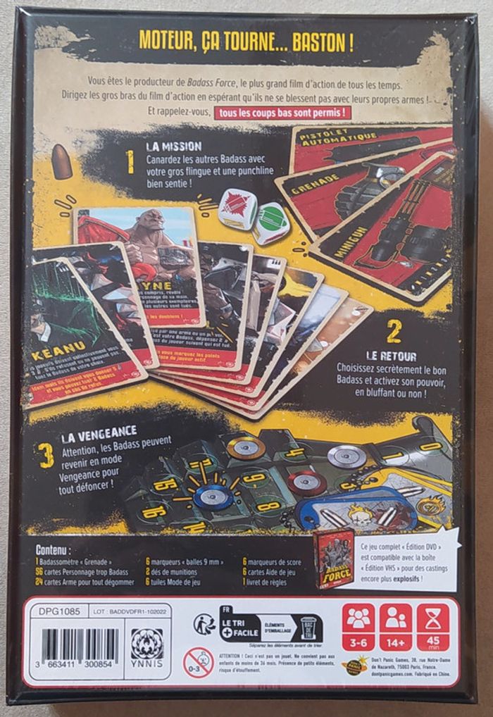 Bad Force - édition DVD - Jeu de société sous emballage - photo numéro 2