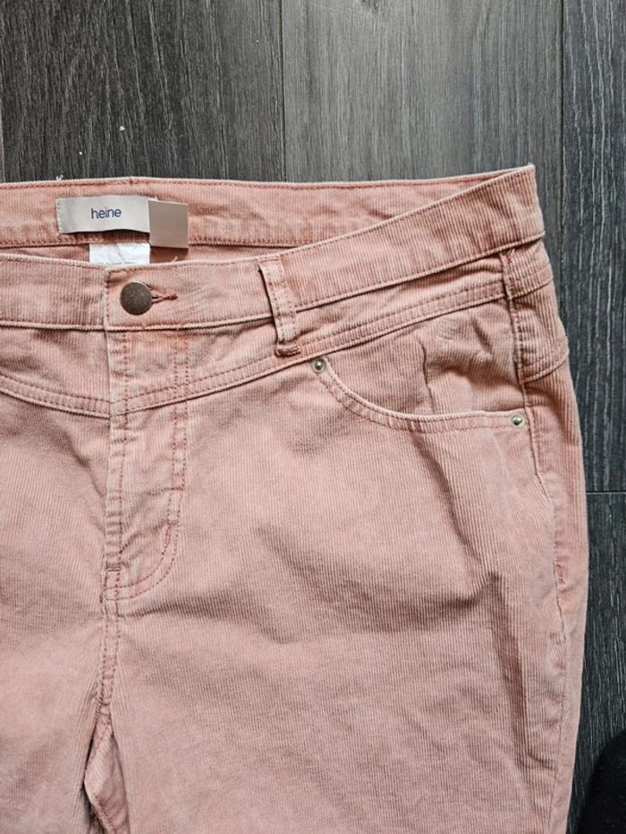 Pantalon Velours Heine Taille 46 🌸 - photo numéro 3